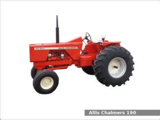 Allis Chalmers 190 row